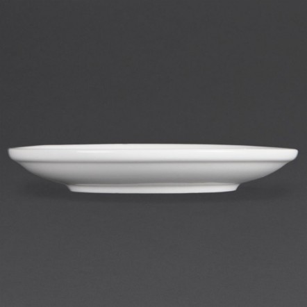 Soucoupes empilables blanches Olympia
