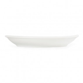 Soucoupe pour tasse à espresso empilable blanche Olympia
