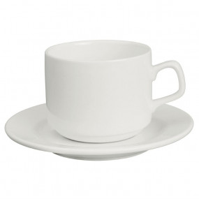 Tasses empilables Lumina Fine China 200ml