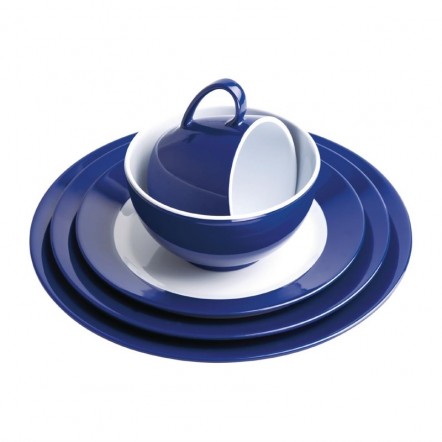 Mug bleu en mélamine Kristallon Gala 285ml