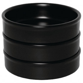Plats empilables noirs...