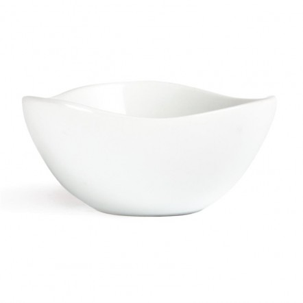 Bols forme ondulée blancs Olympia 105mm