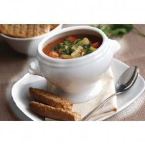 Bols à soupe tête de lion blancs 105mm Olympia