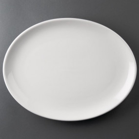 Assiettes creuses ovales Athena Hotelware 305 x 241mm