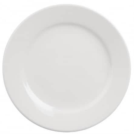 Assiettes à bord large Athena Hotelware 165mm