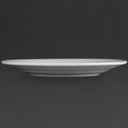 Assiettes à bord large Athena Hotelware 228mm