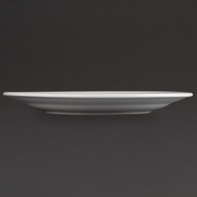 Assiettes à bord large Athena Hotelware 254mm