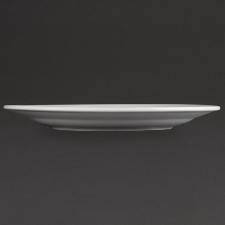 Assiettes à bord large Athena Hotelware 254mm