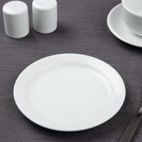 Assiettes à bord étroit Athena Hotelware 165mm