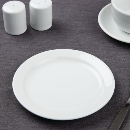 Assiettes à bord étroit Athena Hotelware 165mm