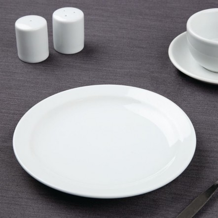 Assiettes à bord étroit Athena Hotelware 205mm