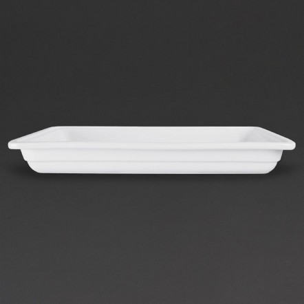 Plat en porcelaine GN 1/1 65mm Olympia
