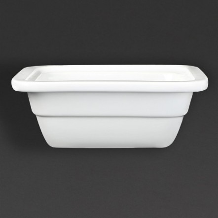 Plat en porcelaine GN 1/6 65mm Olympia