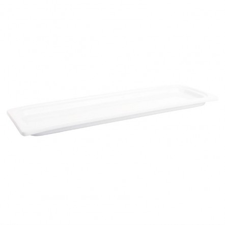 Plat blanc GN 2/4 Olympia Whiteware 30mm