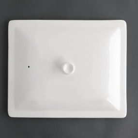 Couvercle blanc GN 1/2 Olympia Whiteware