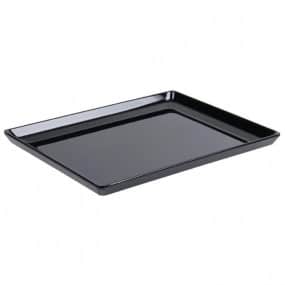 Plateau en mélamine APS Float noir GN1/2