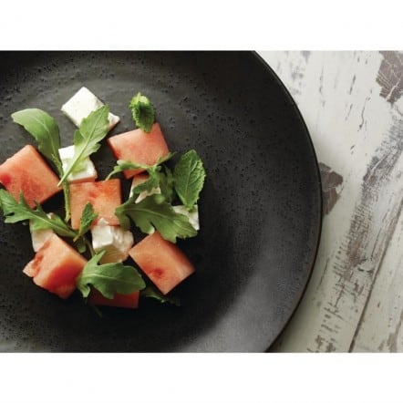Assiettes plates rondes Olympia Fusion 203mm