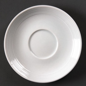 Soucoupe pour tasse à thé empilable Linear 20cl Olympia