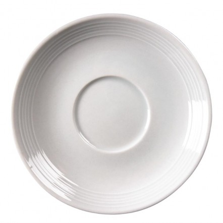 Soucoupe pour tasse à thé empilable Linear 20cl Olympia