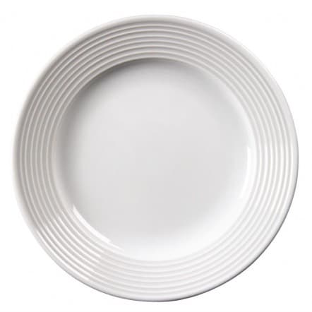 Assiettes à bord large Olympia Linear 150mm