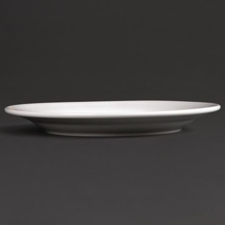 Assiettes à bord large Olympia Linear 200mm