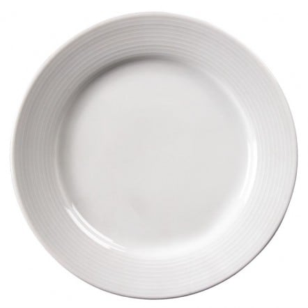 Assiettes à bord large Olympia Linear 200mm