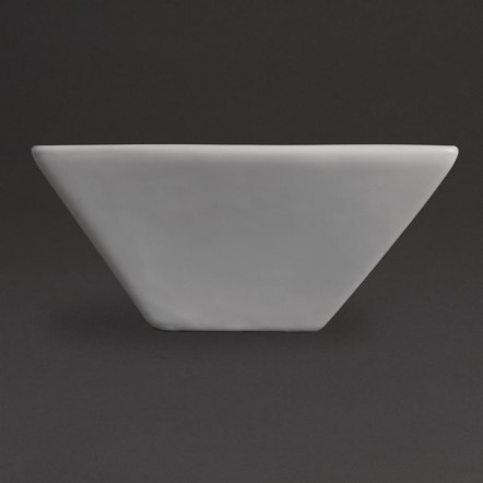 Bols carrés blancs 170mm Olympia