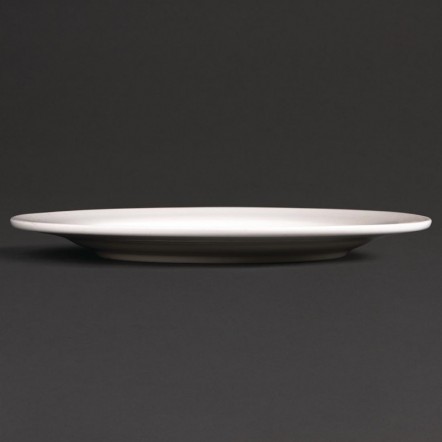 Assiettes rondes à bord large Lumina 200mm