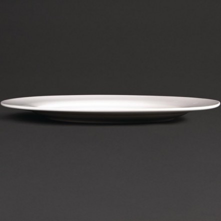 Assiettes rondes à bord large Lumina 270mm