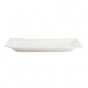Assiettes rectangulaires à bord large Lumina 310 x 175mm