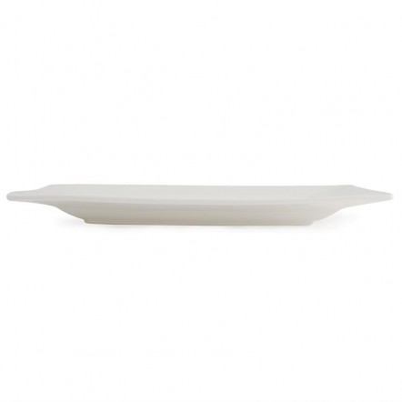 Assiettes carrées Lumina Fine China 265mm