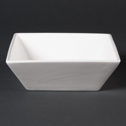 Bols carrés 140mm Lumina Fine China