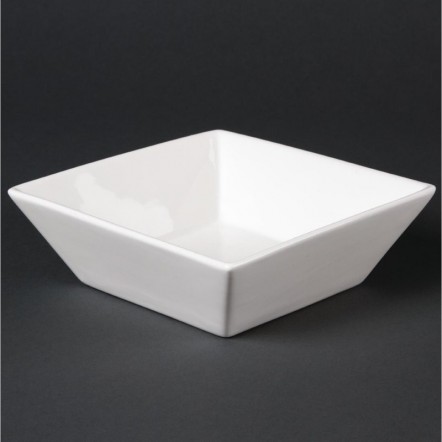 Bols carrés 140mm Lumina Fine China
