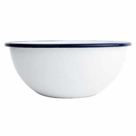 Bol en acier émaillé Olympia 155mm lot de 6