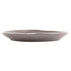 Assiettes plates grises Chia Olympia 20,5 cm (x6)