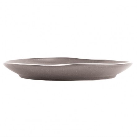 Assiettes plates grises Chia Olympia 20,5 cm (x6)
