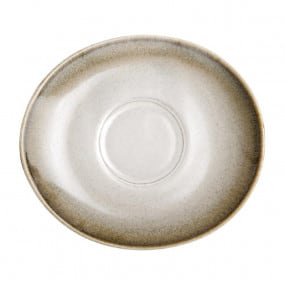 Soucoupes sable Birch Olympia 14 x 12,5 cm (x6)