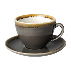 Tasses grise lot de 6 - 230ml