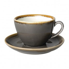 Tasses grise lot de 6 - 340ml