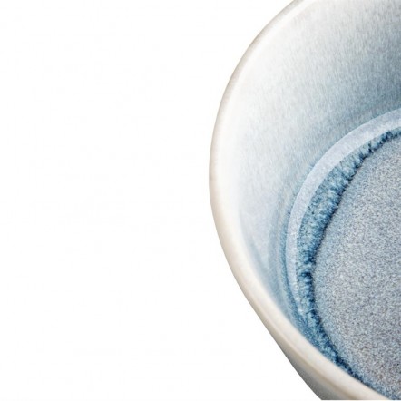 Bols ronds bleu cristallin Olympia Cavolo 14,3 cm