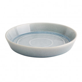 Bols ronds bleu cristallin Olympia Cavolo 22 cm