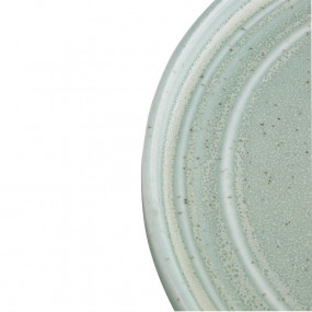 Assiette plate vert printanier Olympia Cavolo 18 cm
