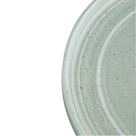 Assiette plate vert printanier Olympia Cavolo 18 cm