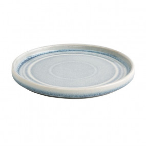 Assiette plate bleu...