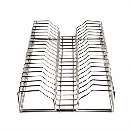 Support pour assiettes en acier inoxydable Vogue 60cm
