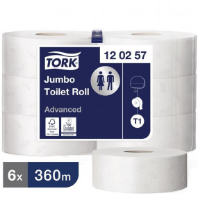 Papier toilette blanc Jumbo...