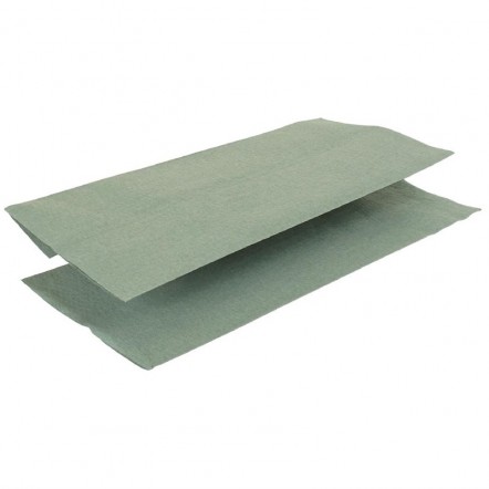 Essuie-mains pli en Z vert Jantex