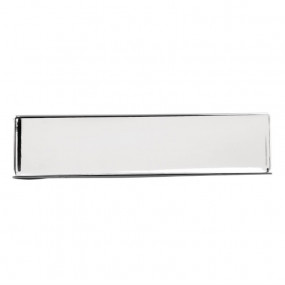 Boîte à mouchoirs rectangulaire Bolero chrome brillant