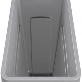 Collecteur Slim Jim Rubbermaid 60L