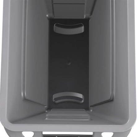 Collecteur Slim Jim Rubbermaid 60L
